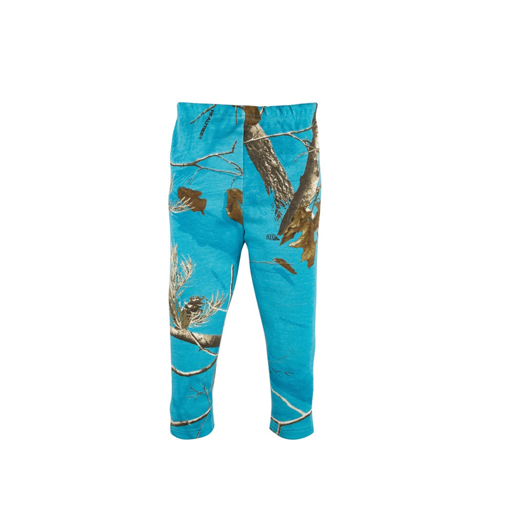 Toddler & Infant Leggings in Realtree AP Blue Fish Camo Print
