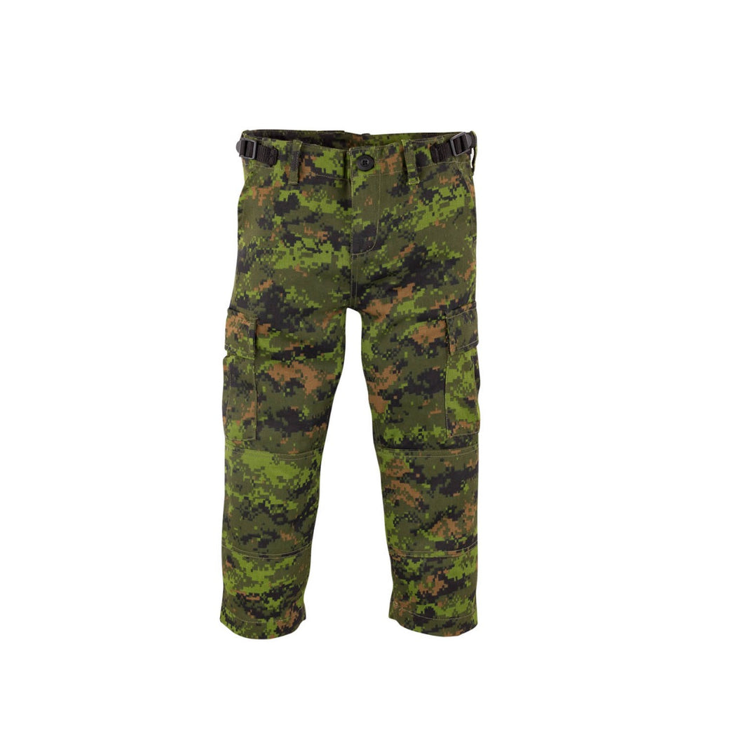 Toddler Cargo Pants in BDU Military Camo Mooselander Apparel