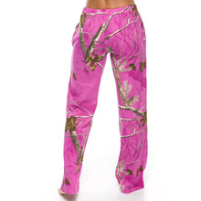 Ladies Lounge Pants in Realtree AP Radiant Orchid Camo Print