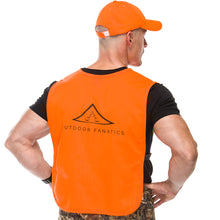Adult Hunting Vest in Hi-Vis Blaze Orange
