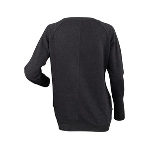 Ladies Yorkville Pullover Sweatshirt (Charcoal)