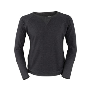 Ladies Yorkville Pullover Sweatshirt (Charcoal)
