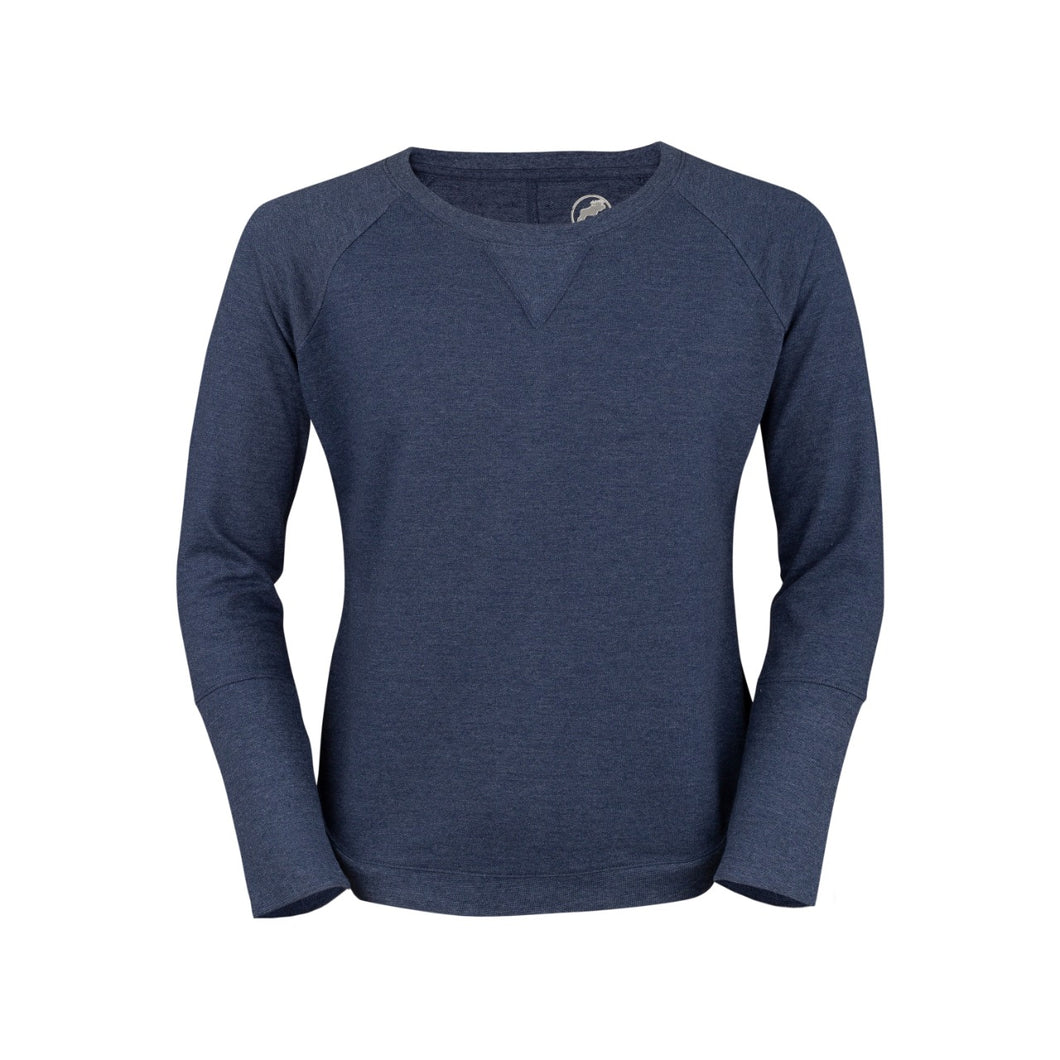 Ladies Yorkville Pullover Sweatshirt (Navy)