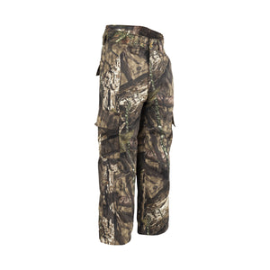Youth 6 Pocket Cargo Pants in Mossy Oak Camo Print