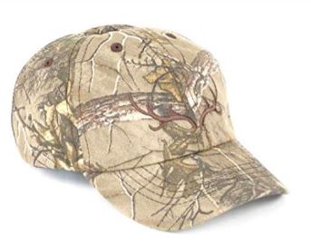 Mooselander – Youth Hunting Baseball Cap in Realtree Camo with Embroidered Brown Antlers