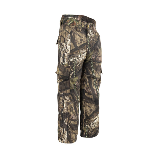 Youth 6 Pocket Cargo Pants in Mossy Oak Camo Print